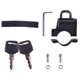 LGP helmet handle fitting lock for motorcycle security