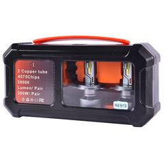 LGP H4 LED Headlight Bulb 300W 30000LM installed in car