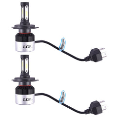 LGP H4 LED Headlight Bulb 72W 9000LM installed in car