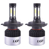 LGP H4 LED headlight bulb 72W 9000LM 6500K

