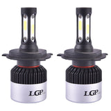 LGP H4 LED headlight bulb 72W 9000LM 6500K

