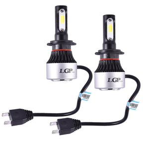 LGP H7 LED headlight bulb 72W 9000LM 6500K

