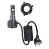LGP F-30 LED Headlight Bulb installed in car headlamp