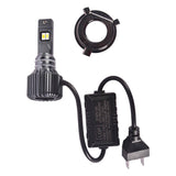 LGP F-30 LED Headlight Bulb installed in car headlamp