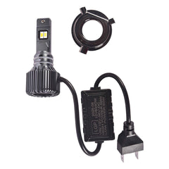LGP F-30 LED Headlight Bulb installed in car headlamp