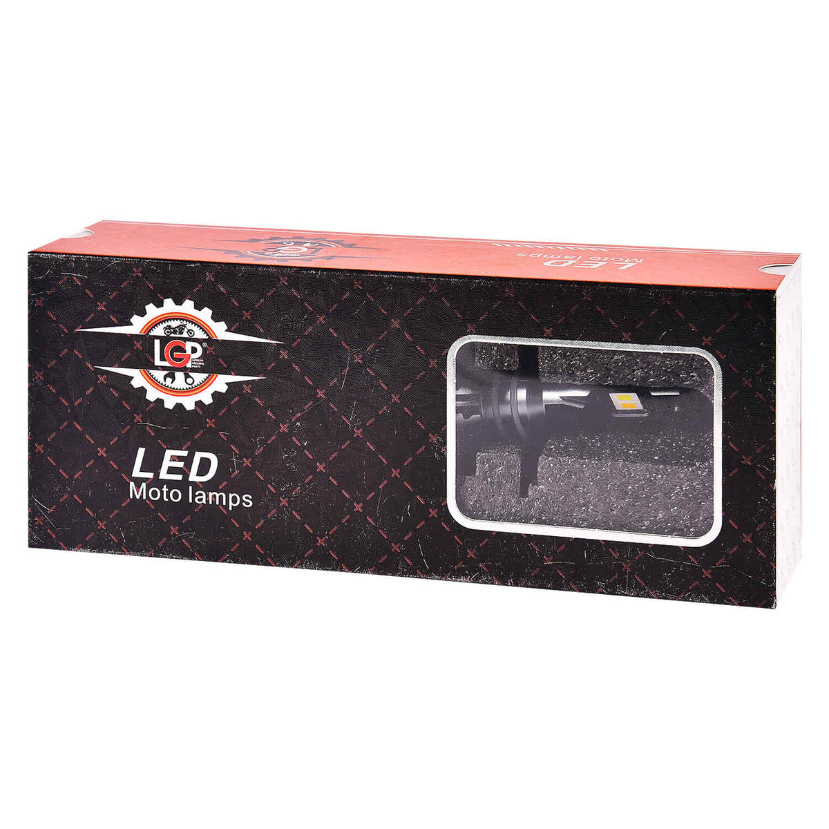 LGP F-30 LED Headlight Bulb installed in car headlamp