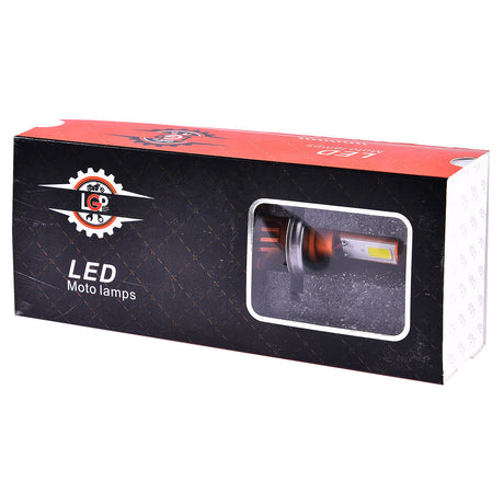 LGP F3 Gold LED Headlight Bulb installed in car