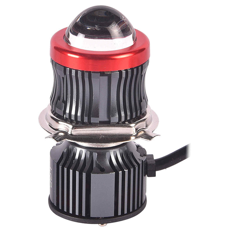 LGP VR18 LED Headlight Bulb installed in car headlamp