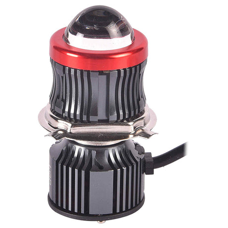 LGP VR18 LED Headlight Bulb installed in car headlamp