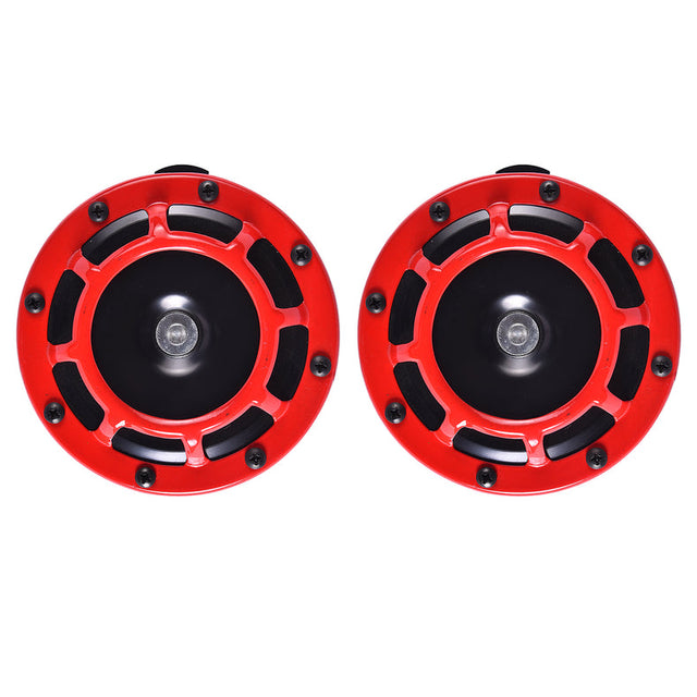LGP Red Grill Car Horn installed in vehicle