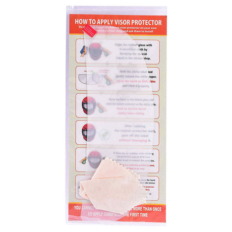 LGP helmet visor protection film clear view