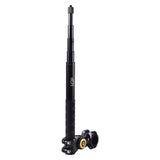 Brand LGP invisible camera stick with extension pole mounted on bike handlebar for action camera recording