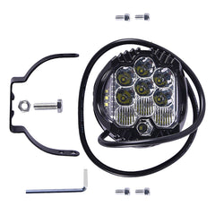 LGP Little Monster LED Fog Lamp White 6000K – Universal Waterproof Auxiliary Light for Bikes & EVs