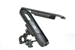 LGP MB11H Waterproof Bike/Motorcycle Mobile Phone Holder with 15W Fast Wireless & USB-C Charging – Handlebar Mount