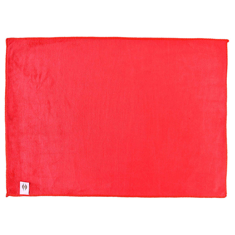 LGP premium microfiber cloth 400GSM ultra thick cleaning towel multi color brown red blue green for car bike and home cleaning