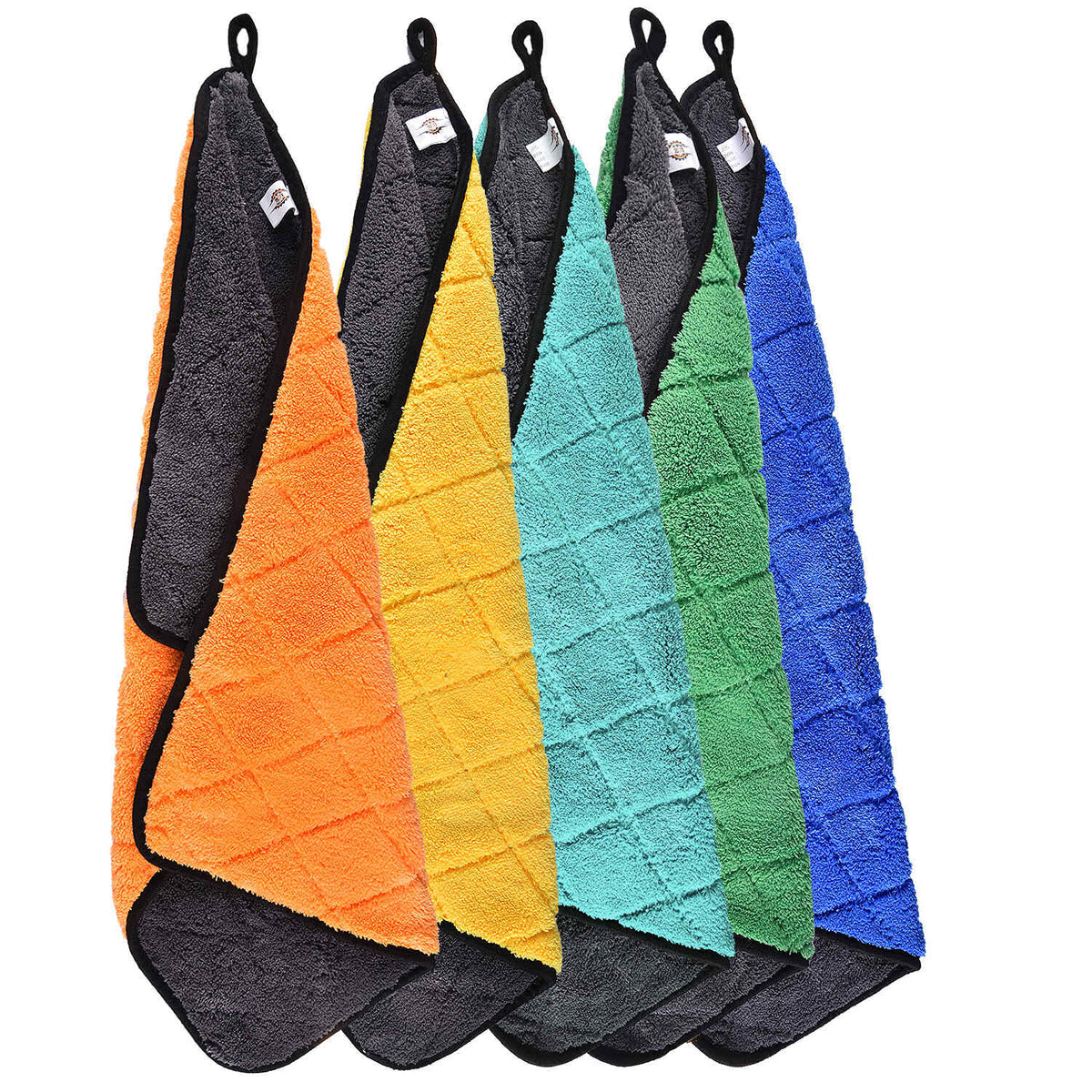 LGP ultra luxury microfiber cloth 850GSM extra thick premium detailing towel for luxury car detailing ceramic coating and polishing multi color