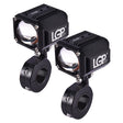 LGP MK07 80W dual color yellow white waterproof motorcycle spotlight fog lamp