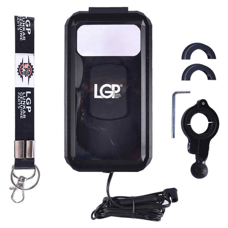 LGP Mobile Holder 11 15W wireless charger bike motorcycle phone holder


