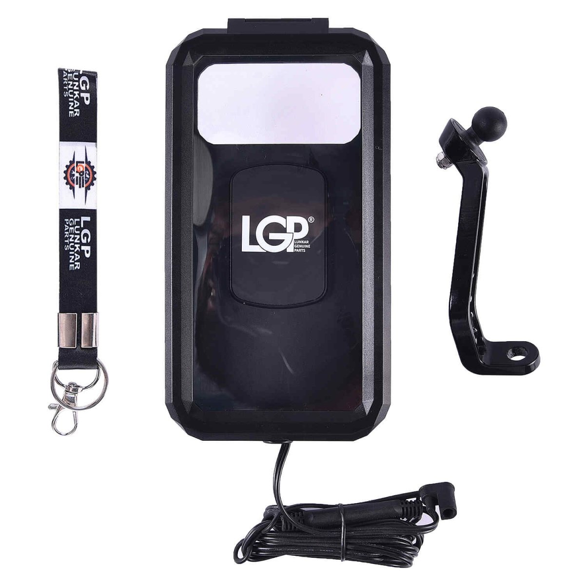LGP Mobile Holder 11 15W wireless charger bike motorcycle phone holder

