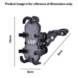 LGP 1311 motorcycle mobile holder with vibration damper
