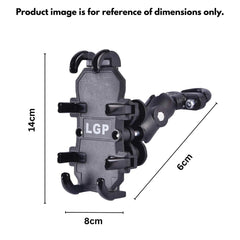 LGP Mobile Holder 1311 waterproof motorcycle phone mount