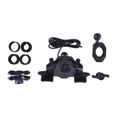 LGP Alpha Mount W-Charger waterproof motorcycle mobile holder