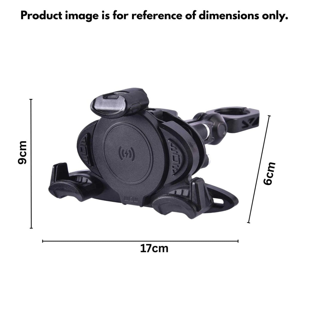 LGP Alpha Mount W-Charger wireless bike and motorcycle phone holder

