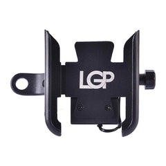 LGP CNC W-Charger motorcycle mobile holder with wireless charging