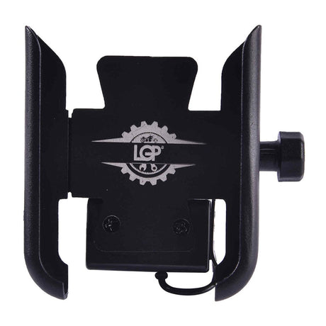 LGP CNC motorcycle phone holder with wireless charger
