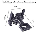LGP CNC motorcycle phone holder with wireless charger
