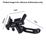 LGP CNC motorcycle phone holder with wireless charger
