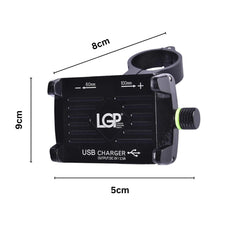 LGP Mobile Holder M6 waterproof motorcycle phone mount
