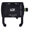 LGP Mobile Holder M6S bike and motorcycle phone holder with USB charger


