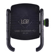 LGP Mobile Holder M8 bike and motorcycle phone mount with USB charger

