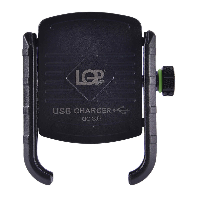 LGP Mobile Holder M8 bike and motorcycle phone mount with USB charger

