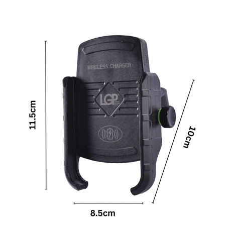 LGP Mobile Holder M9 15W fast wireless charger bike and motorcycle phone holder

