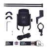 LGP Mobile Holder M9 15W fast wireless charger bike and motorcycle phone holder

