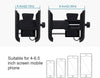 LGP CNC Metal Mobile Phone Holder for Bike – 360° Handlebar Mount Stand (Without Charger)