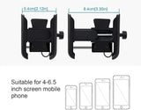 LGP CNC Metal Mobile Phone Holder for Bike – 360° Handlebar Mount Stand (Without Charger)