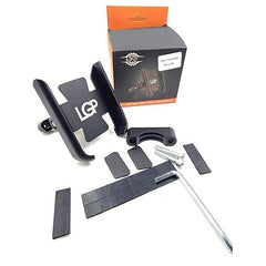 LGP CNC Metal Mobile Phone Holder for Bike – 360° Handlebar Mount Stand (Without Charger)
