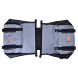 LGP waterproof motorcycle saddle bags 35L each side mounted on bike