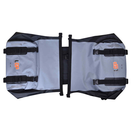 LGP waterproof motorcycle saddle bags 35L each side mounted on bike