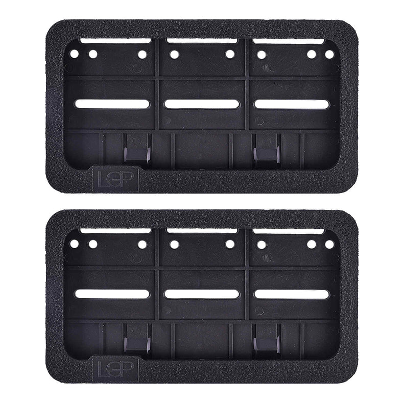 LGP big size number plate frame for car front view