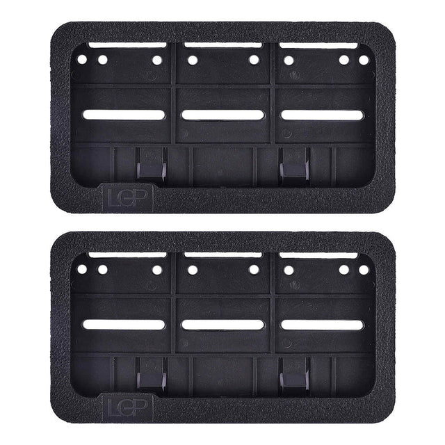 LGP big size number plate frame for car front view