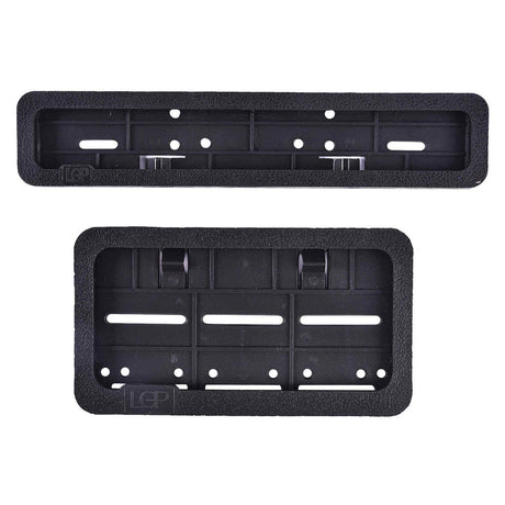 LGP big and small number plate frame for car front view