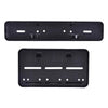 LGP big and small number plate frame for car front view