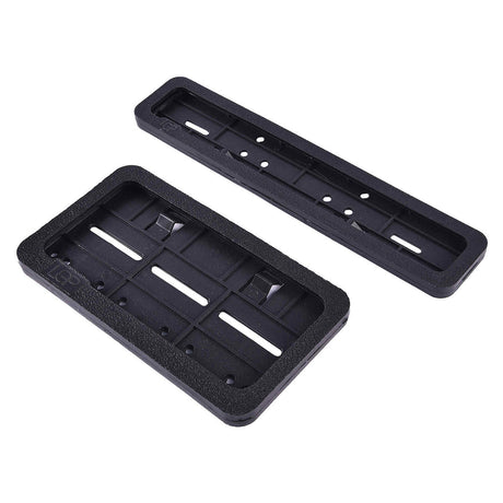 LGP big and small number plate frame for car front view