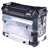 LGP 38L GS sticker aluminium motorcycle pannier box set mounted on adventure bike
