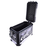 LGP 38L GS sticker aluminium motorcycle pannier box set mounted on adventure bike