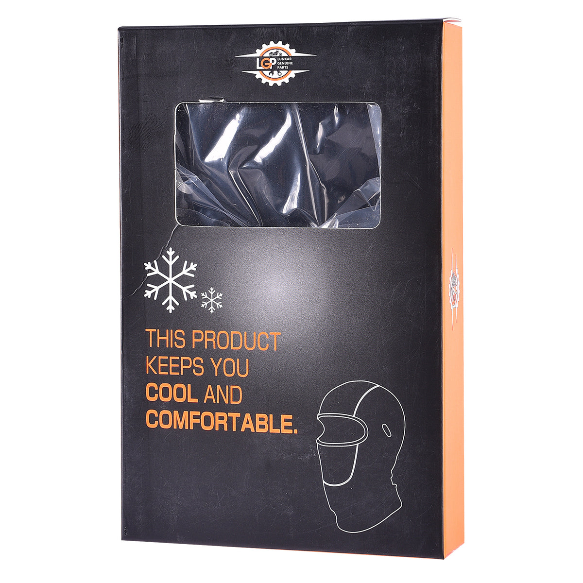 LGP Premium Black Balaclava with Eyeglass Slot for Bike Riding and Winter Outdoor Protection
